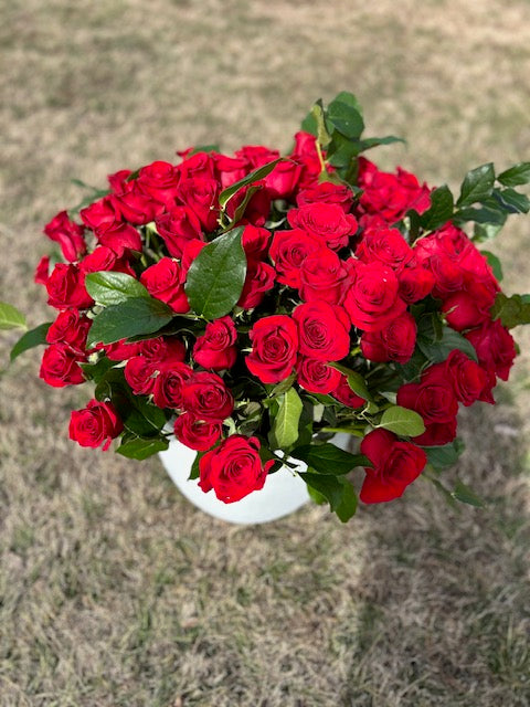 100 Long Stem Roses (Custom Order Only)