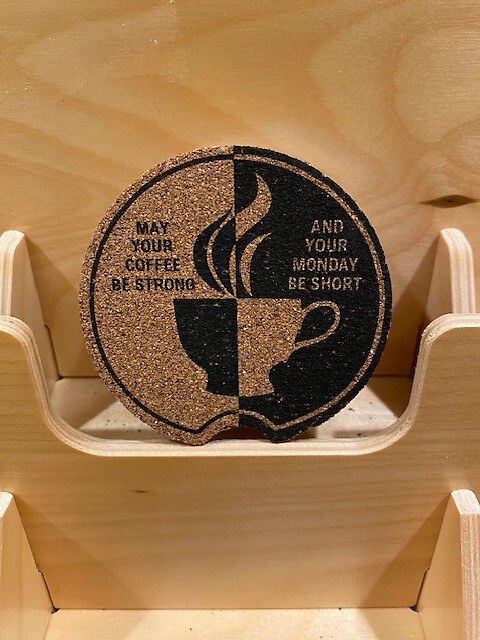 2 Strong Coffee Coasters