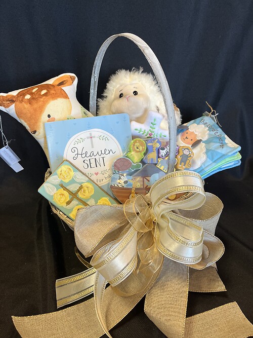 Faith Baby Basket (Deluxe)