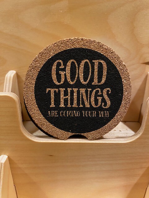 2 Good Things Car Coasters
